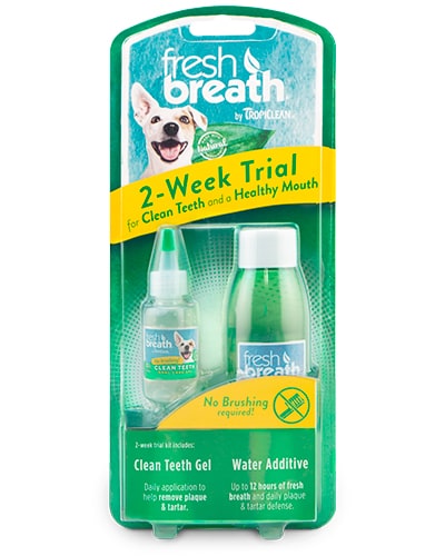 Tropiclean Fresh Breath 2week Dential Trial Kit - tannpleie til hund