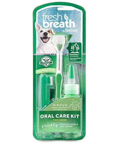 Tropiclean Oral Care Kit For Dogs - tannpleie til hund