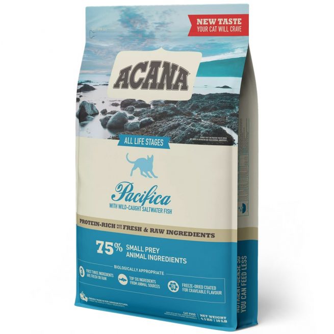 Avbildet: Acana Pacifica, 4,5 kg