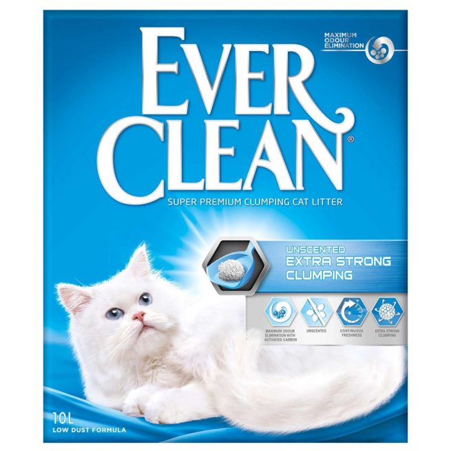 EverClean - Unscented Extra Strong Clumping, 10l