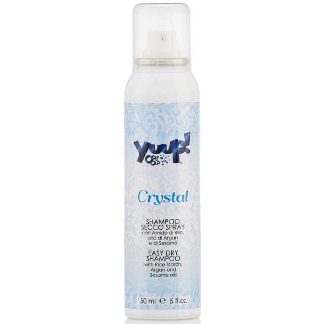 Avbildet: Yuup!, Crystal, Easy Dry Shampoo