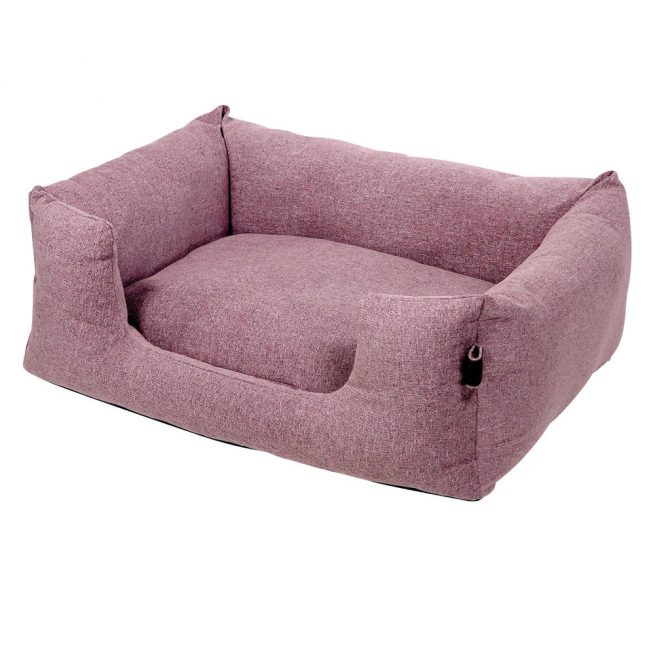 Avbildet: Fantail Hundeseng - Snooze Iconic Pink