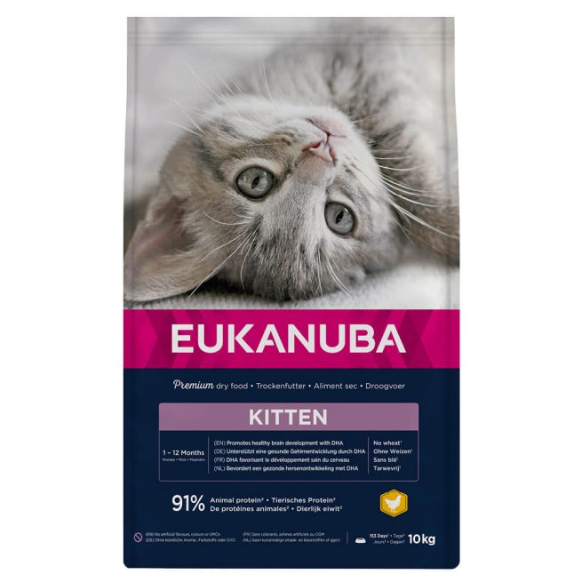 Avbildet: Eukanuba Cat Kitten - 10 kg