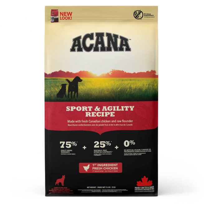 Avbildet: Acana - Sport & Agility - 11,4kg