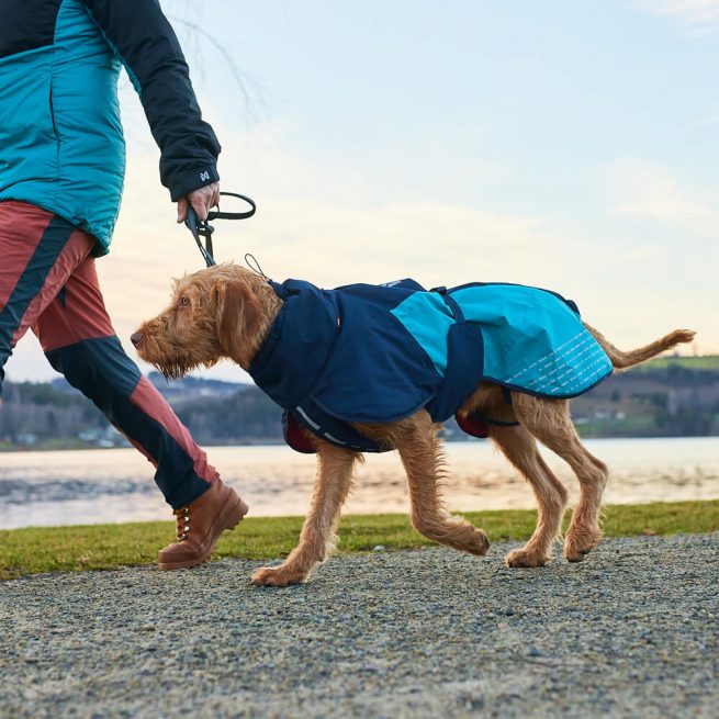 Avbildet: Non-stop dogwear - Glacier Jacket 2.0 - Teal/Marineblå