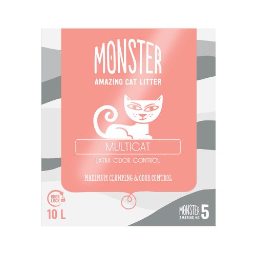 Monster Kattesand 10L - Multicat
