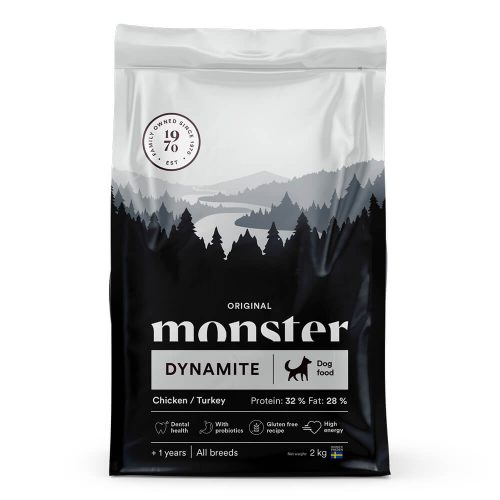 Avbildet: Monster Dog Original Dynamite, 2 kg