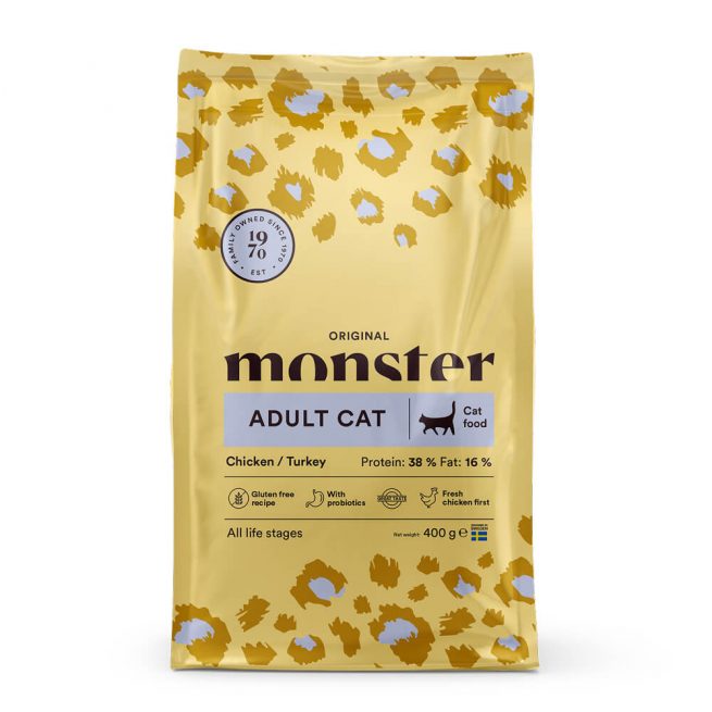 Avbildet: Monster Cat Original Adult, 400 g