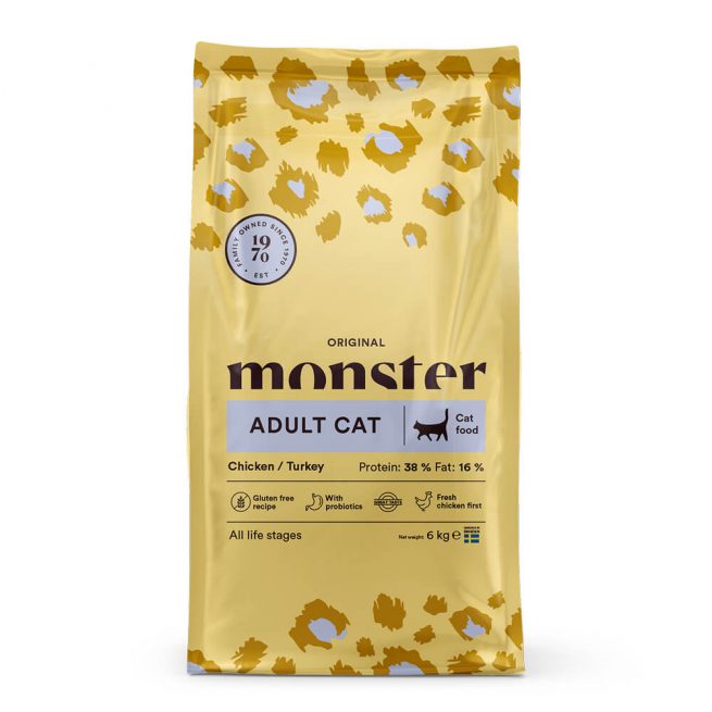 Avbildet: Monster Cat Original Adult, 6 kg