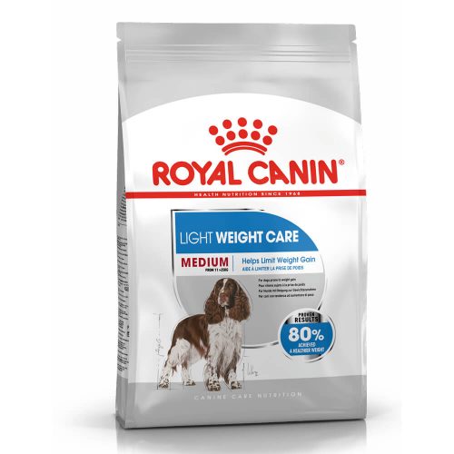 Avbildet: Royal Canin Light Weight Care Medium hundefôr