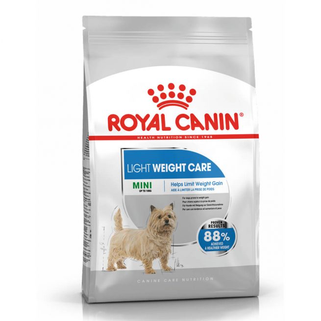 Avbildet: Royal Canin Light Weight Care Mini hundefôr