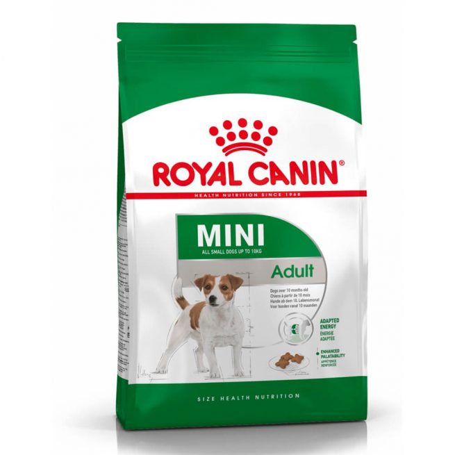 Avbildet: Royal Canin Mini Adult hundefôr