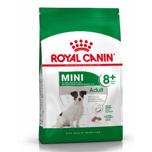 Avbildet: Royal Canin Adult Mini 8+ hundefôr