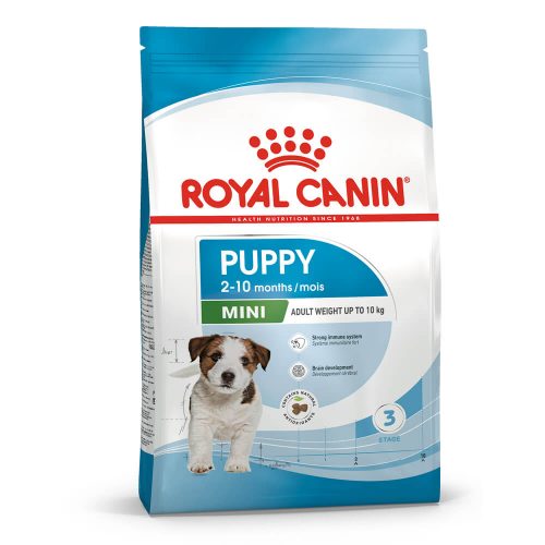 Avbildet: Royal Canin Puppy Mini hundefôr