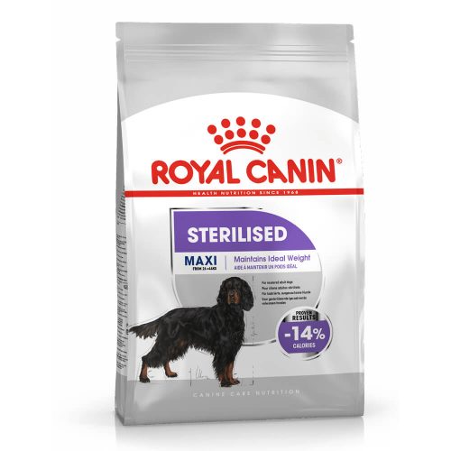 Avbildet: Royal Canin Sterilised Maxi hundefôr
