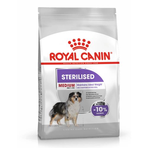 Avbildet: Royal Canin Sterilised Medium hundefôr