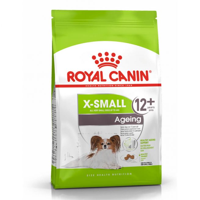 Avbildet: Royal Canin Adult X-Small 12+ hundefôr