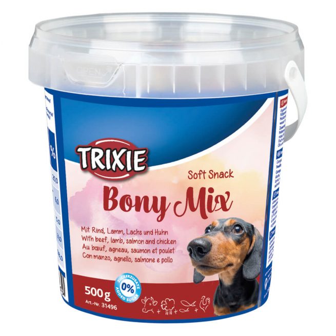Avbildet: Trixie, Soft Snack, Bony Mix