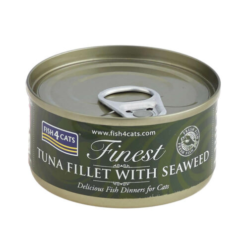 Avbildet: Fish4Cats Våtfôr - Finest - Tunfisk & Tang