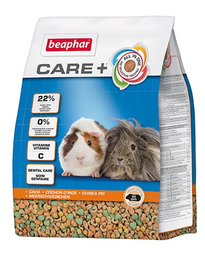 Beaphar Care+ marsvinfôr 1,5kg