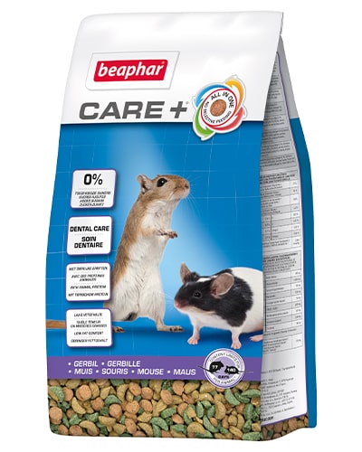 Beaphar Care+ fôr til ørkenrotte og mus
