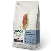 Avbildet: Vigor & Sage katt Oatgrass Hairball Control 2kg