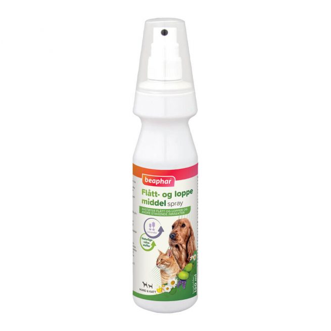 Avbildet: Beaphar Bio Spray - Flått- og loppespray til hund og katt
