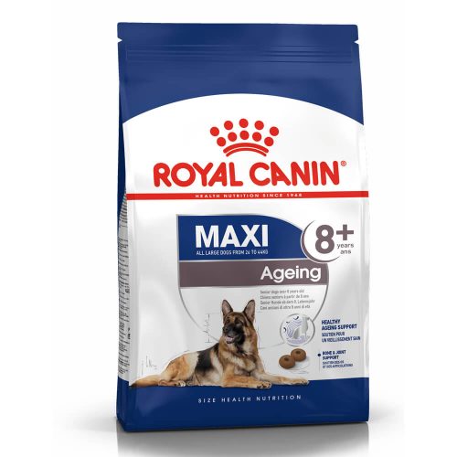 Avbildet: Royal Canin Maxi Ageing 8+ hundefôr