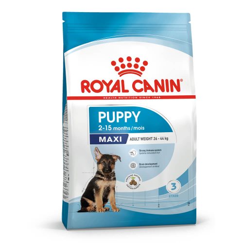 Avbildet: Royal Canin Puppy Maxi hundefôr