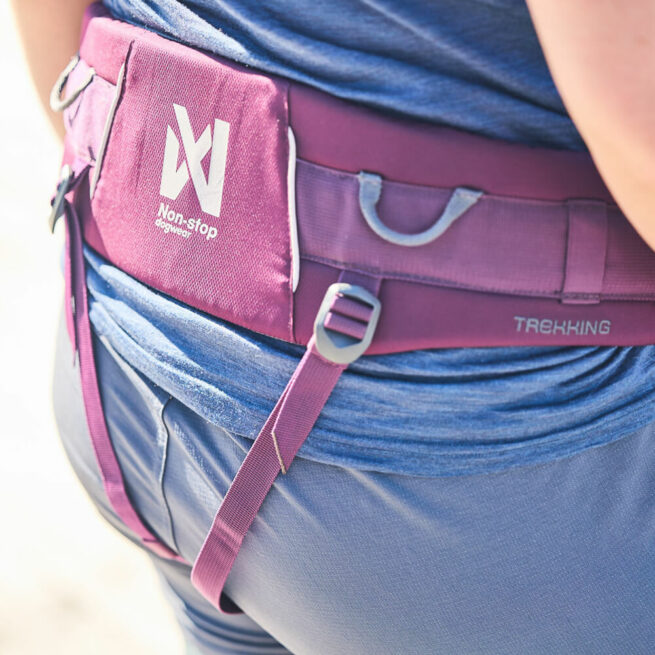 Avbildet: Non-stop dogwear, Trekking Belt 2.0, Purple