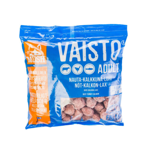 Avbildet: MUSH Vaisto Blå, 3kg