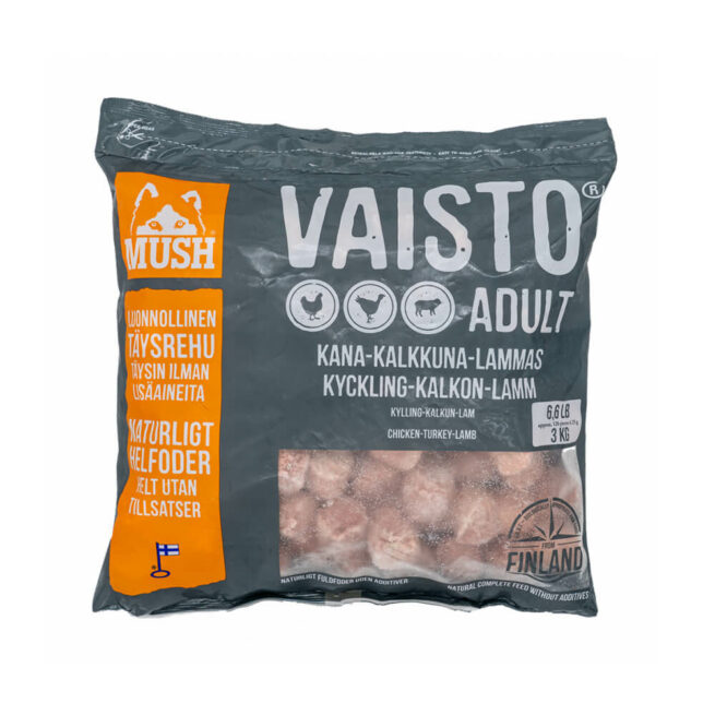 Avbildet: MUSH Vaisto Grå, 3kg