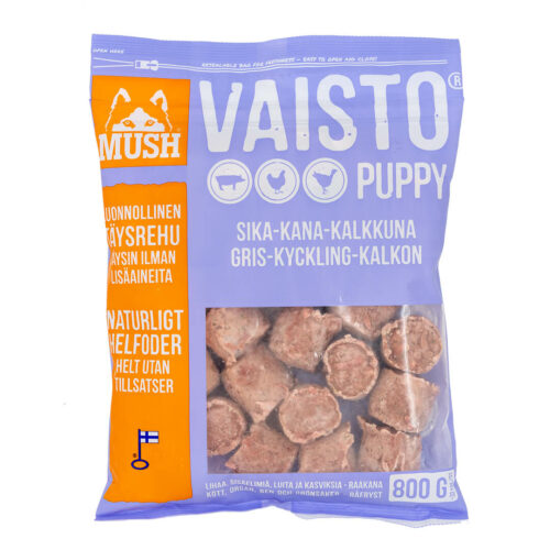 MUSH Vaisto Pubby Lyselilla 800g