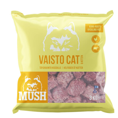 Avbildet: MUSH Vaisto Gul Cat 3kg