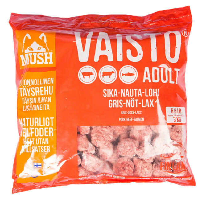 MUSH Vaisto Rød 3kg