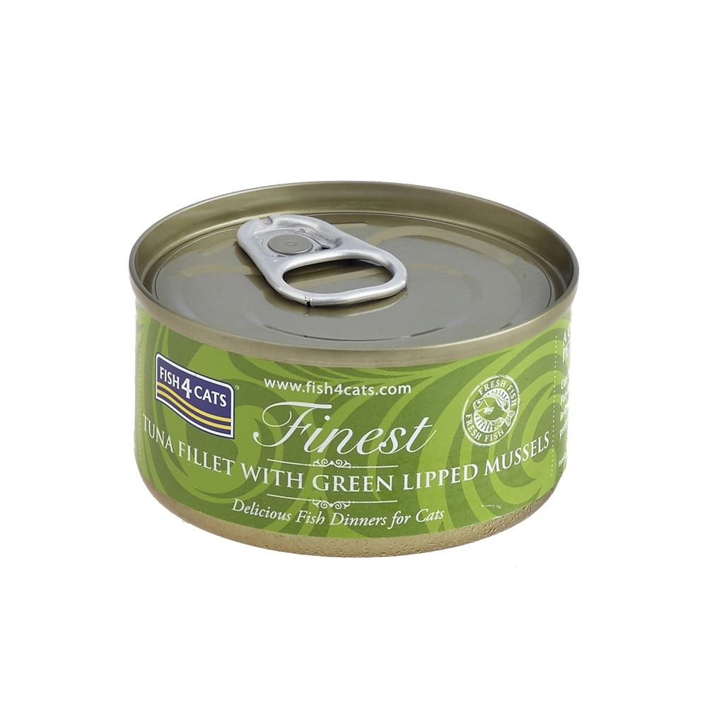 Fish4Cats Wet Tuna Mussel 70 G