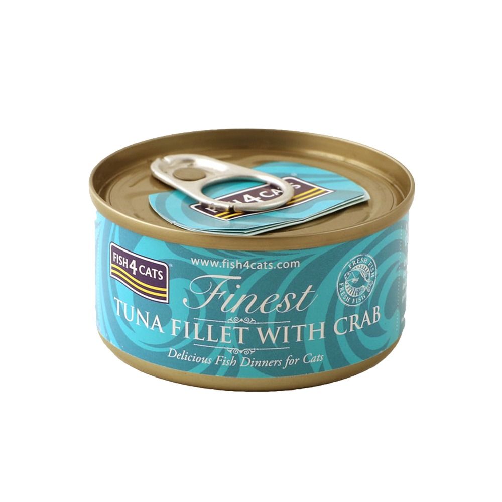 F4D Cat Wet Tuna Crab 70 G
