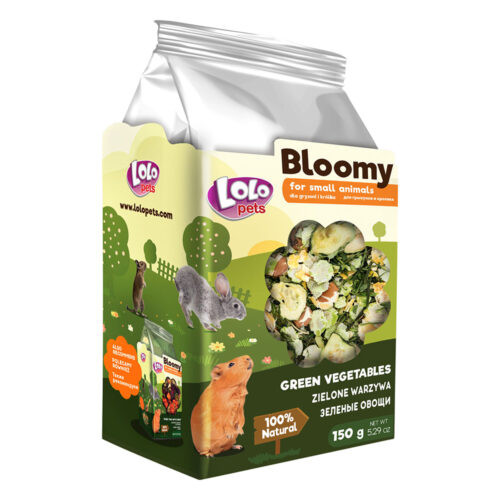 Bloomy Green Vegetables For Rodents And Rabbits 150G