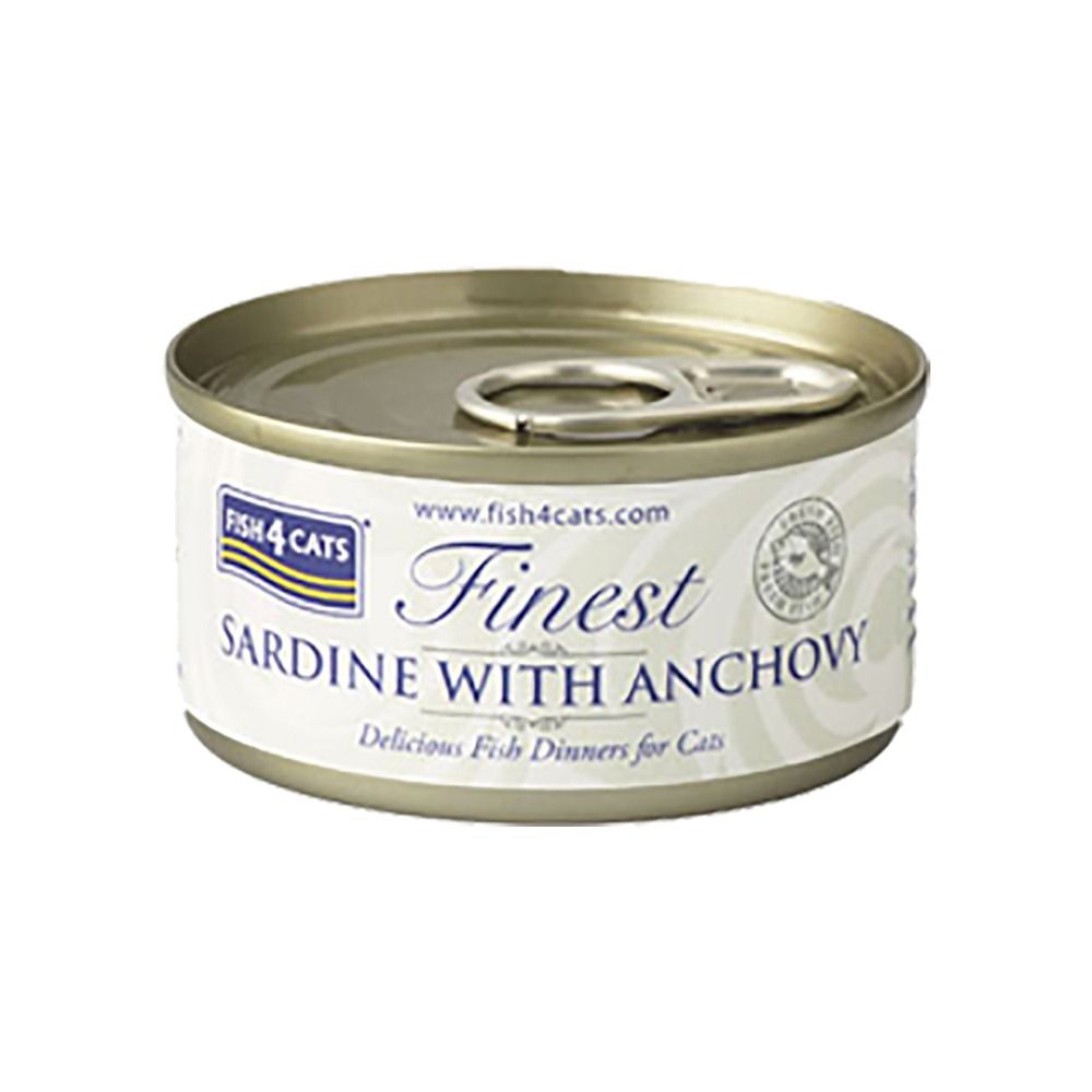 Fish4Cats Wet Sardine Anchovy 70 G