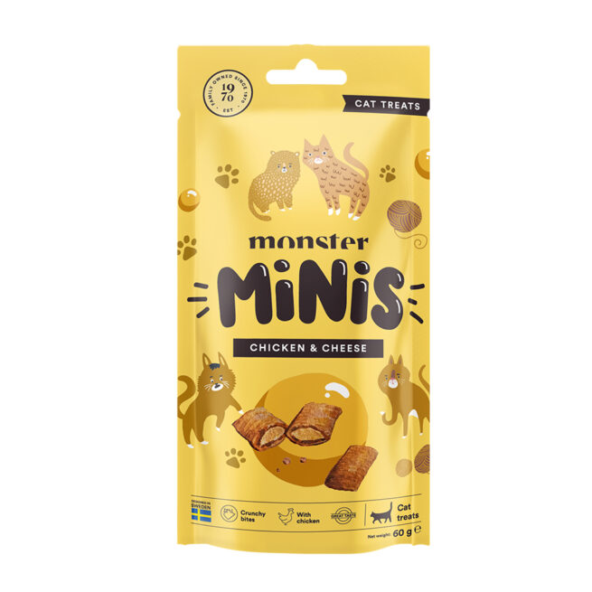 Monster Minis Treats Chicken & Cheese