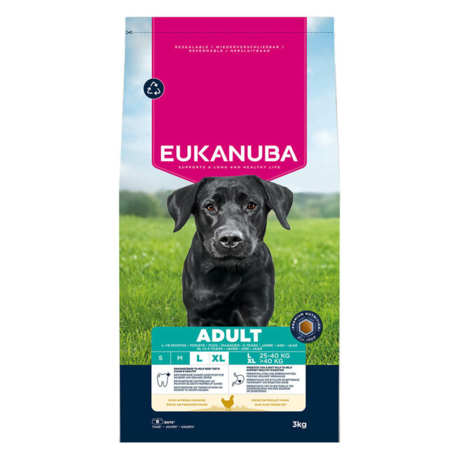 Eukanuba Tørrfor Adult Large Breed 3kg