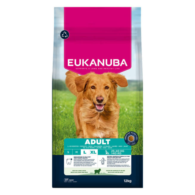 Eukanuba Tørrfor Adult Large Lamb&Rice 12kg
