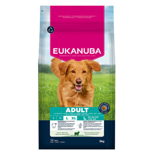 Eukanuba Tørrfor Adult Large Lamb&Rice 3kg