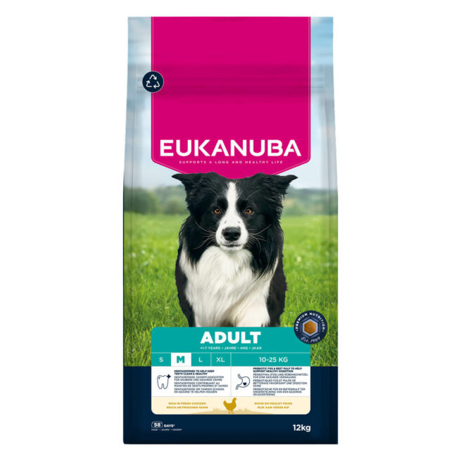 Eukanuba Tørrfor Adult Medium Breed 12kg