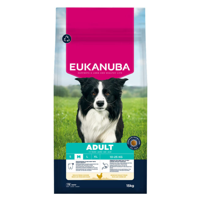 Eukanuba Tørrfor Adult Medium Breed 15kg
