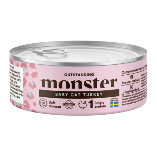 Monster Cat Baby Mousse