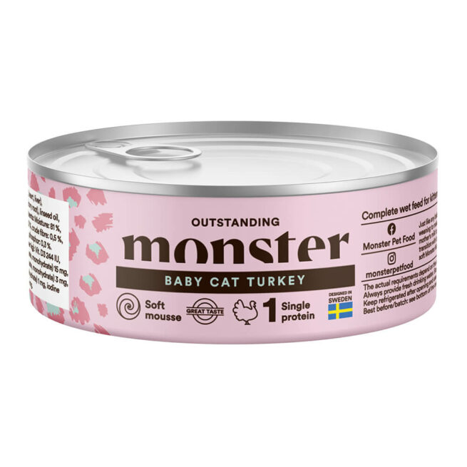 Monster Cat Baby Mousse