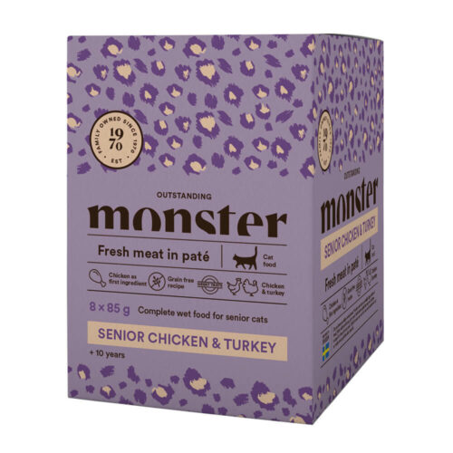 Monster Cat Pouches Senior