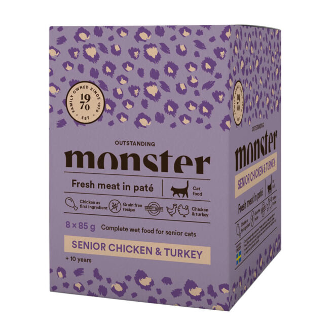 Monster Cat Pouches Senior