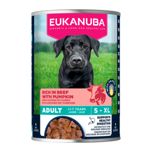Våtfôr Eukanuba Adult Beef